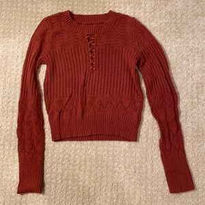 Aero reddish brown sweater
